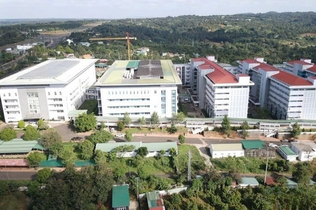 Bệnh viện Đa khoa vùng Tây Nguyên, nơi phát hiện vụ việc - Ảnh: Hải Dương Vietnamnet w-z7024450709682-3b412af5b54fe4c9773f62109e6157b6-1317-816.jpg