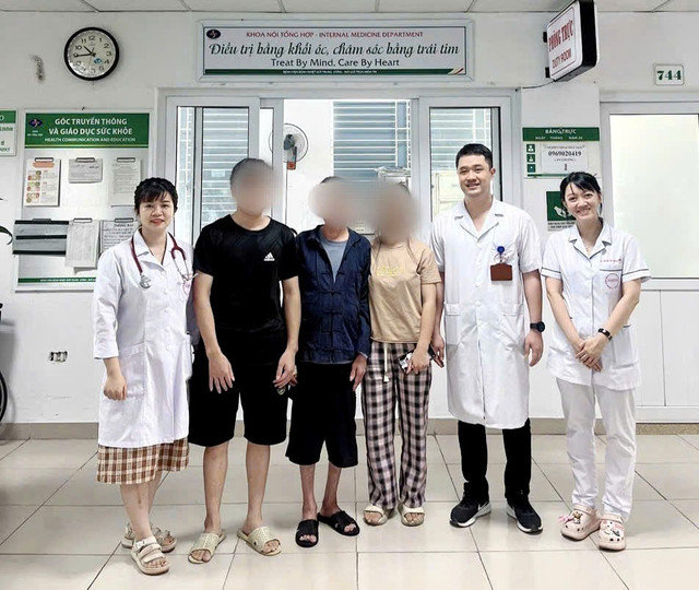 Sau 1,5 tháng điều trị bệnh nhân đã được xuất viện. mong-1.jpg