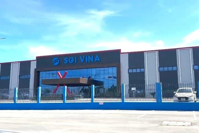 Nhà máy nam châm từ tính SGI, của Công ty TNHH SGI Vina, tại khu công nghiệp Bắc Chu Lai - Ảnh minh họa/ Nguồn Internet nha-may-no.jpg