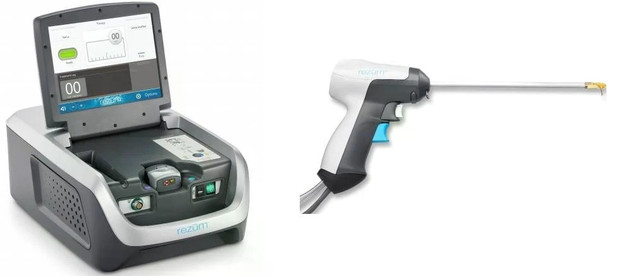 Hệ thống máy Rezum bao gồm dụng cụ phát nhiệt cầm tay, máy bơm và tạo hơi nước - Ảnh BVCC tien-liet-tuyen.jpg