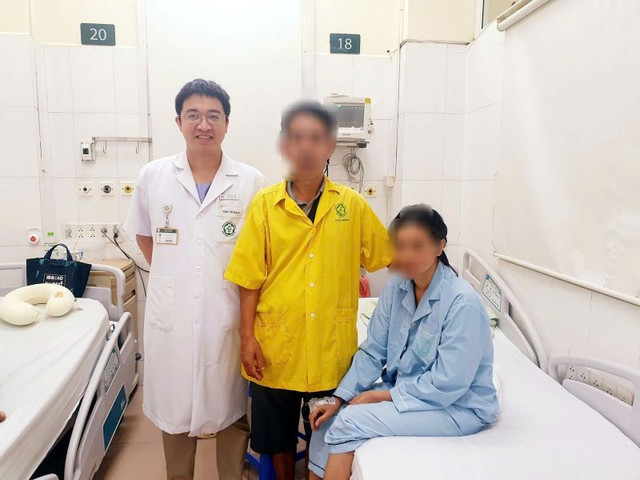 Bệnh nhân đã hồi phục thần kỳ nhờ sự phối hợp chuyên môn nhịp nhàng và tinh thần "không bỏ cuộc" của các thầy thuốc và gia đình bệnh nhân - Ảnh BVCC ky-tich-y-khoa.jpg