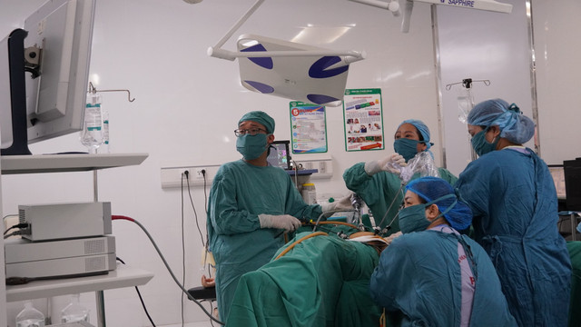 Nội soi phẫu thuật u xơ tử cung cho bệnh nhân - Ảnh BVCC u-xo-tu-cung.jpg