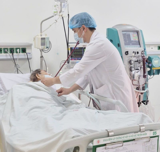 Hồi sức tích cực cho bệnh nhân viêm cân mạc hoại tử tại bệnh viện - Ảnh BVCC vien-can-mac-hoai-ty-7054.jpg