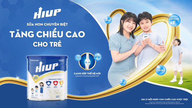 Sản phẩm dinh dưỡng HIUP 27 - sữa non chuyên biệt tăng chiều cao cho trẻ - Ảnh: Hình ảnh công ty quảng cáo photo-1-17181815542001470927916-99212.jpg