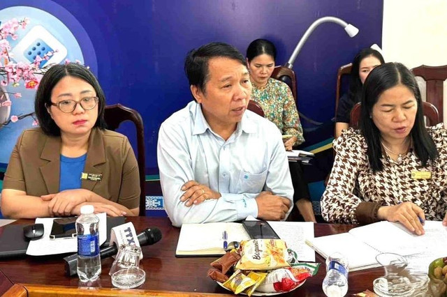 Ông Nguyễn Đăng Giáp, Giám đốc Bệnh viện Đa khoa vùng Tây Nguyên tại buổi thông tin. Ảnh: Hải Dương vietnamnet w-z7024142611741-222c0fc576446fd99b6d5694107e3ba8-1316-7257.jpg
