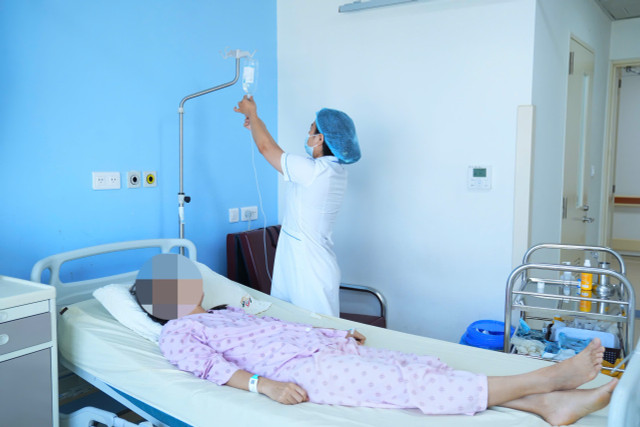 Sức khỏe của bệnh nhân hồi phục tốt - Ảnh BVCC ghep-than.jpg