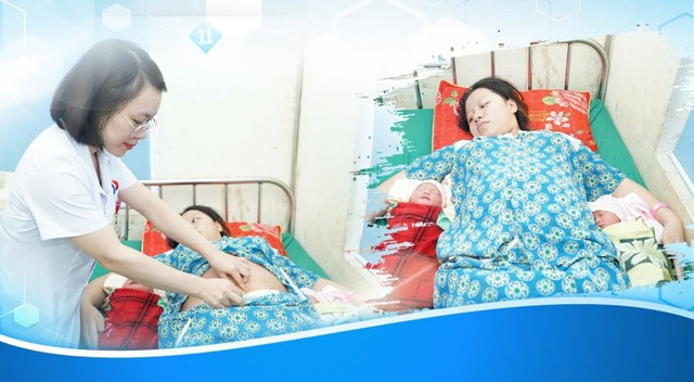 Hành trình giữ thai đôi từ 22 tuần đến "đủ ngày đủ tháng" - Ảnh BVCC 518052863-1151258800370954-2148956806696946926-n.jpg