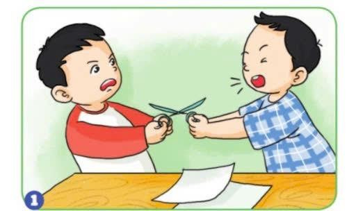 Trong lúc nô đùa trẻ bị kéo cắt vào lưỡi - Ảnh minh họa BVCC cat-luoi.jpg