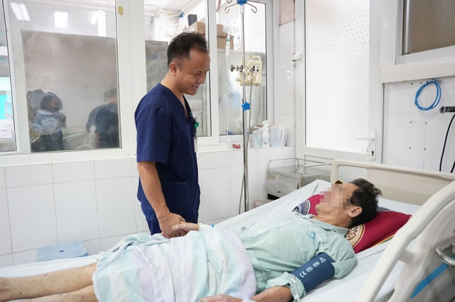 Sức khỏe của bệnh nhân ổn định, phục hồi tốt - Ảnh BVCC lien-cau2.jpg