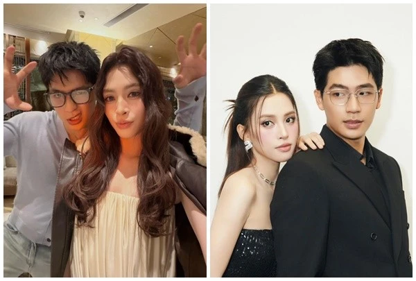 Hoa hậu Tiểu Vy - diễn viên Quốc Anh ngày càng thân thiết