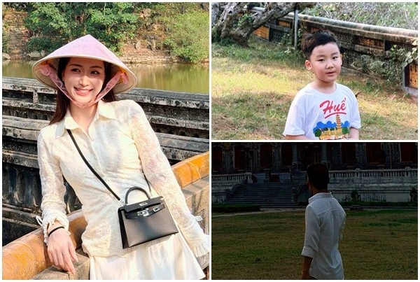Hòa Minzy – Văn Cương cùng bé Bo du lịch Huế, lưu giữ khoảnh khắc ngọt ngào