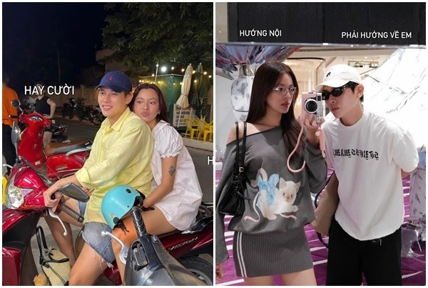 Cặp đôi mới Vbiz Quỳnh Lý - Tú Hảo khoe chuyện tình 'trái dấu'