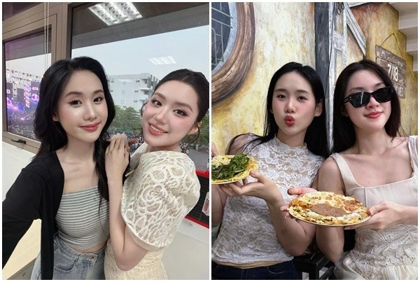 Phan Phương Oanh - Tâm Như thân thiết sau Miss World Vietnam 2025