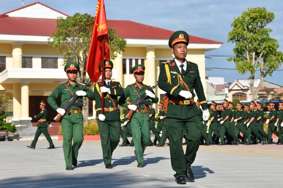 Lực lượng vũ trang phía Đông Lâm Đồng ra quân huấn luyện năm 2026