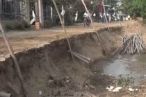 An Giang: Hơn 14 tỷ gia cố sạt lở tuyến đường Đông Rạch Giá - Long Xuyên