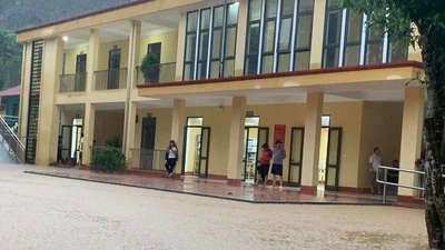 Lào Cai cho toàn bộ học sinh nghỉ học ngày 30/9 tránh mưa lũ