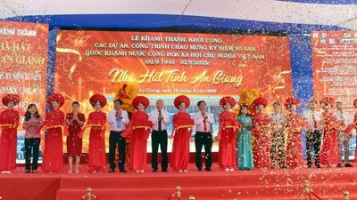 An Giang khánh thành 2 công trình kỷ niệm Quốc khánh 2/9