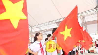 Hướng dẫn tổ chức Lễ khai giảng gắn với kỷ niệm 80 năm thành lập Bộ Quốc gia giáo dục
