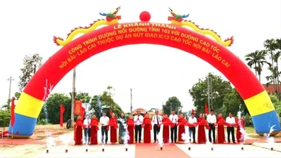 Lào Cai khánh thành công trình giao thông trọng điểm trị giá hơn 360 tỷ đồng