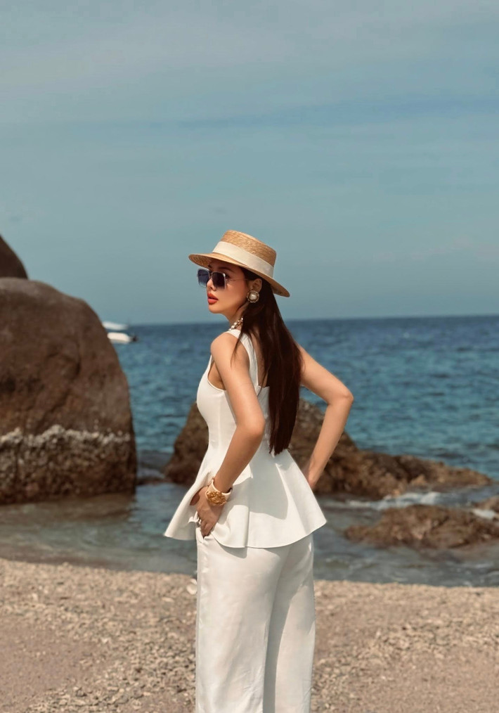 Nhan sắc của Phanh Lee được nhận xét ngày càng đằm thắm, thanh thoát và đầy khí chất. Ảnh: FB Phương Anh Lê