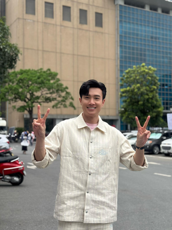 Diễn viên Quốc Trường trở lại VTV sau 6 năm kể từ khi đóng "Về nhà đi con". Ảnh: FB Nguyễn Quốc Trường