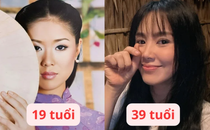 So với hiện tại, ngoại hình của nữ diễn viên không có nhiều sự thay đổi. Ảnh: FB Lê Phương