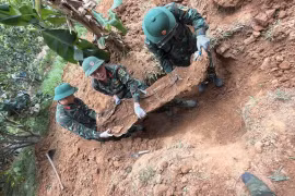 Phát hiện thêm 3 hài cốt liệt sĩ cùng nhiều di vật ở Quảng Trị