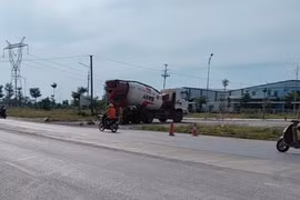 Xe bồn va chạm với xe đạp, người phụ nữ tử vong thương tâm