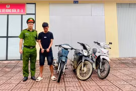 Bắt “nóng” kẻ gây ra hàng loạt vụ trộm xe máy ở Hà Tĩnh