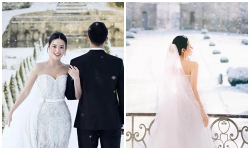 Midu hé lộ chi tiết đặc biệt khi chụp ảnh cưới ở trời Tây