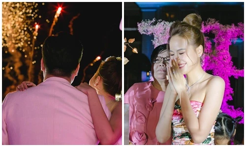 Hoa hậu Hoàn cầu 2017 Khánh Ngân tình tứ bên bạn trai giấu mặt