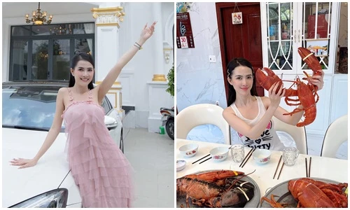 Phan Thị Mơ về biệt thự 10 tỷ đón kỳ nghỉ cùng bố mẹ