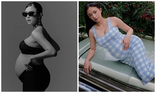 Ảnh bầu gợi cảm của Salim “Thiên thần hộ mệnh” lấy chồng thiếu gia