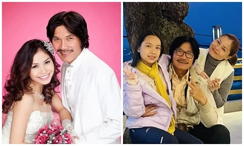 Hôn nhân hạnh phúc của nghệ sĩ Công Ninh và vợ kém 22 tuổi