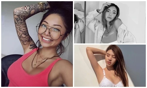 Vẻ nóng bỏng của dàn bóng hồng vây quanh rapper Binz