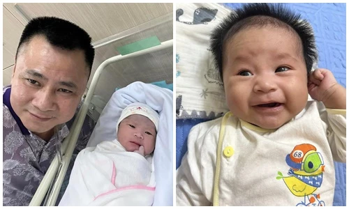 Con trai út đáng yêu của danh hài Tự Long