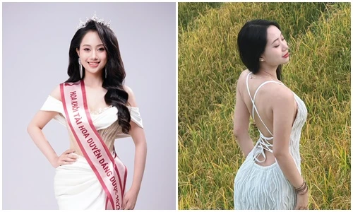 Hoa khôi có vóc dáng chữ S, thi Hoa hậu Việt Nam 2024