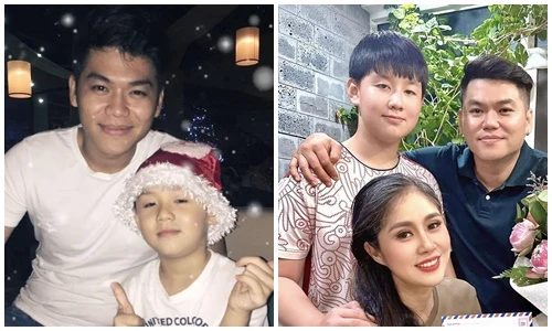 Chồng Lê Phương chăm con riêng của vợ như con ruột