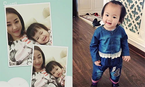 Ngắm vẻ đáng yêu như thiên thần của con gái Maya