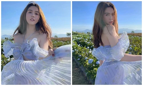 Ngọc Trinh tung ảnh du lịch Đà Lạt sau vụ mất cắp 10 tỷ