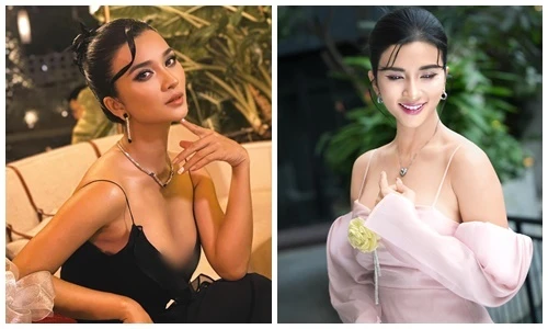 Kim Tuyến chuộng váy áo khoe vòng một, không ngại vào cảnh nóng 