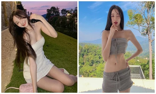 Hot girl mê diện đồ ngắn cũn khoe thân hình nuột nà