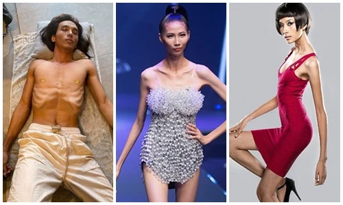 Phát hoảng thân hình gầy trơ xương của Thuận Nguyễn và loạt sao Việt