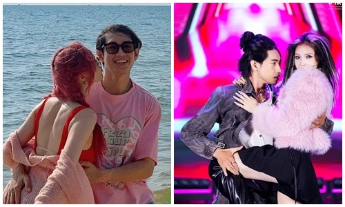 Ảnh ngọt ngào của Quang Đăng và bạn gái ngoại quốc