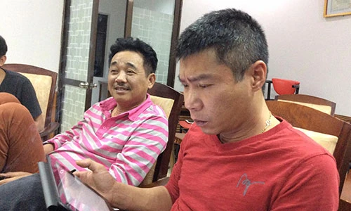 Chí Trung tiết lộ ảnh hậu trường Táo quân 2016