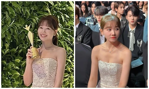 Hari Won bất ngờ đoạt giải ở Hàn Quốc