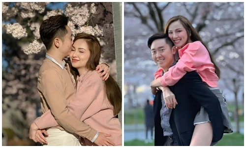 Diễm Hương và chồng thứ ba ngày càng ngọt ngào