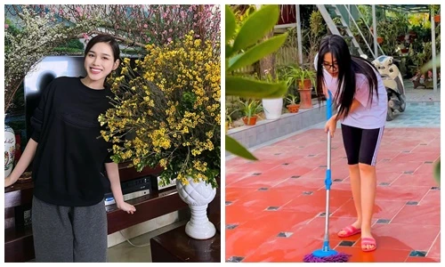 Cuộc sống của Hoa hậu Đỗ Thị Hà khi về quê nhà