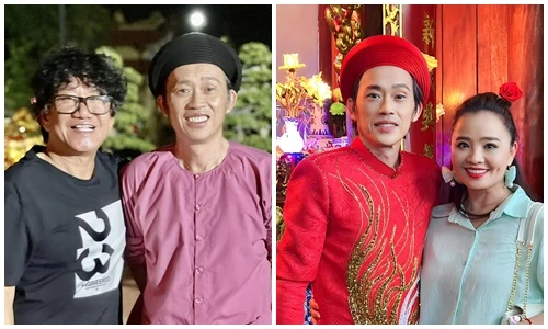 Hoài Linh tươi rói khi tổ chức lễ giỗ Tổ nghề sân khấu