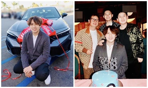 Bằng Kiều tặng xe hơi cho con trai thứ 2
